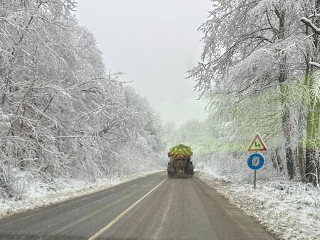 Каква е пътната обстановка в Бургаско